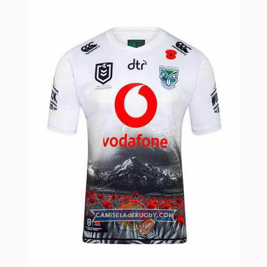 Camiseta Nueva Zelandia Warriors Rugby 2019 Conmemorative